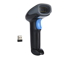 Escáner de código de barras, alta calidad, + 2D 1D, QR, Android 2,4G, inalámbrico, CCD, portátil