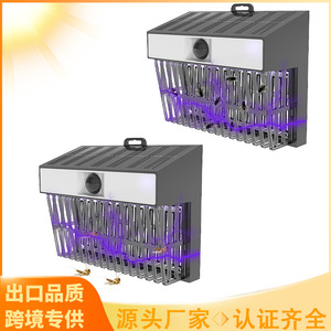 เครื่องกำจัดแมลงแบบติดผนังพลังงานแสงอาทิตย์พร้อมไฟ LED ตะแกรงไฟฟ้า อุปกรณ์ควบคุมศัตรูพืชกลางแจ้ง - Product Image 5