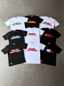 T-shirt pour homme en coton 240 g/m², personnalisable, avec impression de slogan graphique, de qualité supérieure, à manches courtes, style streetwear, vente en gros - Product Image 1