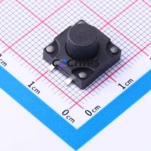 K2-1841SP-I4SW-02 Tactile Switch SMD Switch ( Operating Force: 2.5N )( Mounting Type: Vertical Mount )( Switch Length: 12mm ) - Product Image 1