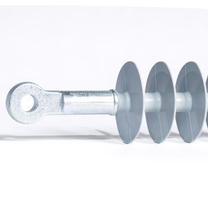 Aislador de varilla larga de polímero Vina Electric 24kV 120kN con accesorios de extremo de ojo y horquilla para líneas eléctricas - Product Image 5