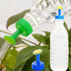 yağmurlama şişe sprey Suppliers-Taşınabilir bahçe bitki sulama eki sprey kafa duş şişe memeleri sulama sprey-yağmurlama