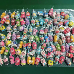 ของเล่นบีบ PU ลายการ์ตูนแบบคละ บรรจุในถุงสุ่ม บรรเทาความเครียด สำหรับเด็กอายุ 5-7 ปี ใช้ได้ทั้งเด็กชายและเด็กหญิง - Product Image 2