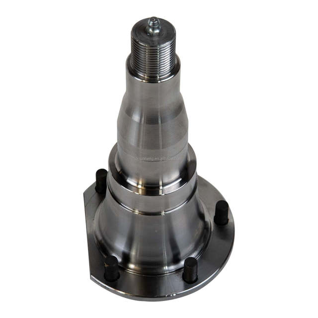 Metal Trailer Parts Forging Axle Spindle for Boat RV Agriculture Trailer