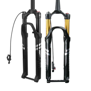 Fourche avant de vélo de montagne MAGICBROS OEM 15*110mm en alliage de magnésium, <span class=keywords><strong>suspension</strong></span> pneumatique, débattement de 100-140mm, compatible avec frein à disque, 27,5-29 pouces - Product Image 6