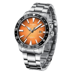 Reloj Mecánico Automático de Lujo para Hombre con Logotipo Personalizado, Movimiento SW200-1, Bisel de Cerámica, Relojes de Acero Inoxidable - Product Image 2