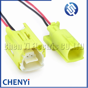 Konektor soket steker sensor mobil 2 Pin dengan kabel Lexus 90980-12698 untuk Toyota Camry corolla mahkota Lexus - Product Image 1