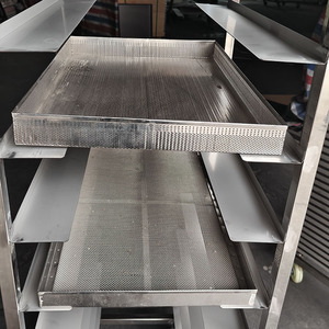 Équipement de cuisine et de restauration, industrie alimentaire, chariot de service alimentaire, chariot à <span class=keywords><strong>plateau</strong></span> de présentation en acier inoxydable 304 - Product Image 4