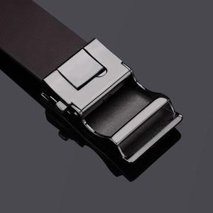 Pour WilliamPolo ceinture de luxe pour hommes de haute qualité en cuir de vache pleine fleur avec boucle en alliage automatique véritable bracelet de marque - Product Image 5