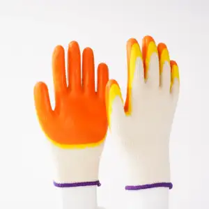 厂家直销供应冷拇指泡沫橡胶丁腈浸渍手套乳胶涂层手套