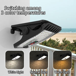 Lampada Solare da Parete Impermeabile LED per Esterni con Sensore <span class=keywords><strong>di</strong></span> Ricarica a Batteria per Giardino, Strada, Vialetto, Facile da Fissare - Product Image 2