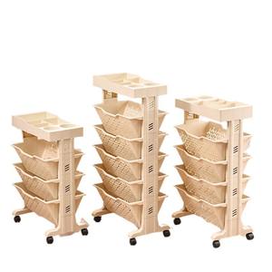 Organizador de Escritorio Simplejoy de Múltiples Niveles, Estante de Almacenamiento Portátil de 5 Capas para Suministros de Oficina y Escolares con Ruedas - Product Image 2