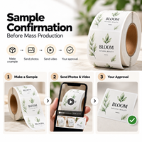 Étiquettes personnalisées pour pâte à tartiner Matcha Coco, autocollants en vinyle durables avec dorure à chaud pour emballage alimentaire de desserts tropicaux en pot