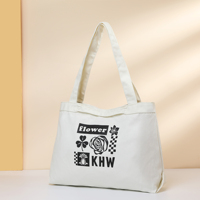 Sac fourre-tout en toile personnalisé, imprimé floral, sac de shopping réutilisable, sac à main pour femme, vente en gros, fabricant OEM