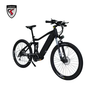 Europe 27.5 28 inch full suspension Bafang mid drive 48V 250 500W M400 M600 M620 mountain electric bike bicycle