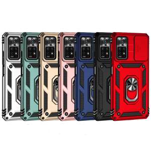 Funda Protectora para Teléfono con Anillo y Protección de Lente de Cámara para <span class=keywords><strong>Redmi</strong></span> <span class=keywords><strong>Note</strong></span> 14 <span class=keywords><strong>Pro</strong></span> Plus, <span class=keywords><strong>Note</strong></span> 13, 12, <span class=keywords><strong>11</strong></span> - Product Image 2
