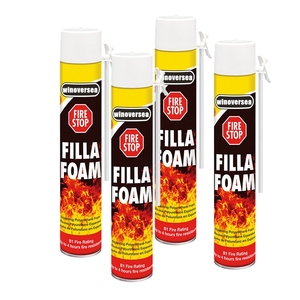 Winoversea 750ml <span class=keywords><strong>Filla</strong></span> Espuma ignífuga Espuma de PU modificada para proyectos de construcción de clasificación de incendios Principalmente poliuretano - Product Image 4
