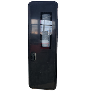 Prix avantageux, porte d'entrée personnalisée de couleur noire 610*1800mm pour camping-car, <span class=keywords><strong>caravane</strong></span>, camping-car avec poubelle et pare-soleil - Product Image 5