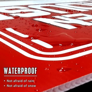 Open House Arrow Guide Sign for Real Estate Waterproof <b>Plastic</b> <b>Sheets</b> H Stake Customizable PP Yard Sign Open House Arrow Guide - Product Image 1