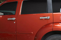 Couvre-poignée de porte chromé pour Jeep Wrangler Liberty Dodge Nitro, accessoires extérieurs