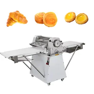 LAMINADOR DE MASA automático, rodillo Reversible, Fondant, precio barato, máquina laminadora de masa de Croissant de pan, superior
