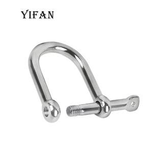 Manilles en acier inoxydable en forme de D Yifan M6 M8 M10 M12 avec vis et goupille, quincaillerie marine - Product Image 5