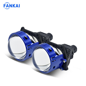 ไฟหน้า LED FANKAI ขนาด 3 นิ้ว รุ่น H4 55W 6000K 30000Lm เลนส์แบบ Dual Beam สำหรับดัดแปลงและอัปเกรดรถยนต์ - Product Image 1
