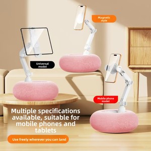 Cuscino Morbido in Peluche, Supporto per Tablet e Telefono con Vassoio per Snack, Utilizzabile a Letto o Divano per Guardare Serie TV - Product Image 5