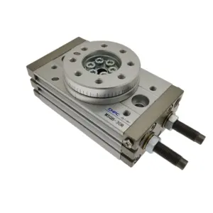 Hot sale MSQB Series Air Rotary Cylinder,0/180 Degrees Swing Solid Pneumatic Rotary Table Actuator