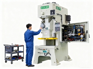 LAIFU 80T C-Rahmen Einzelkurbelpresse Automatische Mechanische Stanz- und Pressmaschine CNC-Motorkernkomponente Modular Hochleistungsfähig - Product Image 3