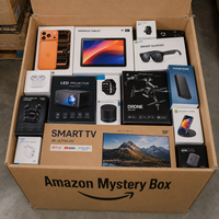 Boîte mystère électronique avec Smart TV, projecteur 10 kg, tablette, smartwatch, enceinte – Assortiment premium pour la revente en gros