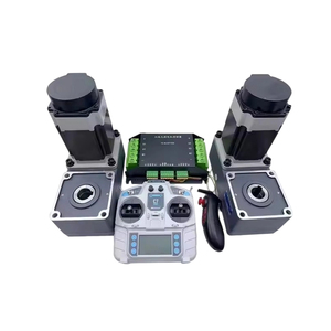 750W 1000W double moteur à engrenages CC sans balais pour châssis sur chenilles <span class=keywords><strong>AGV</strong></span> piste tondeuse à gazon Transport Robot porte-réservoir - Product Image 3