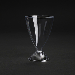 Gobelets <span class=keywords><strong>à</strong></span> <span class=keywords><strong>vin</strong></span> rouge jetables en <span class=keywords><strong>plastique</strong></span> transparent de qualité alimentaire 100 ml et 200 ml avec impression de logo personnalisé, pour champagne et fêtes - Product Image 4