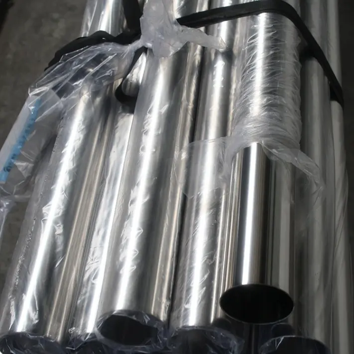 Tubo de acero inoxidable Industrial del fabricante Tubo de acero inoxidable para Barandilla de escalera ventana antirrobo 201 304 316