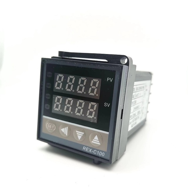 REX C100 RKC Factory Price Dual Output Relay or Ssr Intelligent Oven Temperature Controller with Alarm