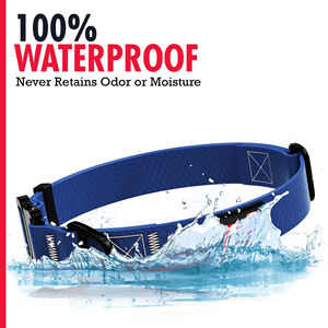 WELLGO-Collier de qualité supérieure pour chien avec boucle en caoutchouc souple, imperméable et logo personnalisé pour chiens de taille moyenne à grande - Product Image 5