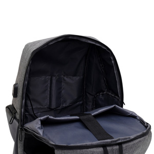 Unisex Wasserdichter Laptop-Rucksack mit Reißverschluss USB-Ladeanschluss Diebstahlsicher & Tragbar 15,6 Zoll Computer Notebook-Tasche - Product Image 4