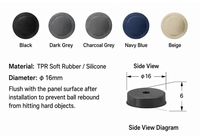 Panneau acoustique pour salle de simulation de golf 600x600x50mm, panneau mural insonorisant résistant aux chocs, coussin anti-collision souple pour le golf à domicile