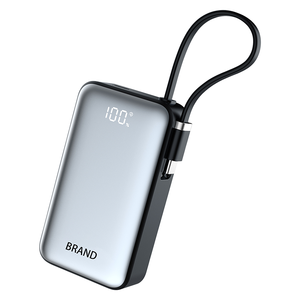 Productos de Tendencia 2026, Diseño Novedoso, Mini Banco de Energía LED de 10000 mAh con Pantalla Digital, Carga Rápida PD22.5w/20w, Banco de Energía Portátil - Product Image 6