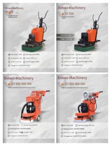 ماكينة جلي أرضيات خرسانية Xinwo 400 مع محرك عالي الكفاءة ومعدات للصقل والتلميع - Product Image 4