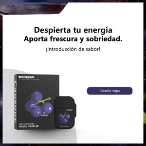 Inhalador Nasal de Doble Orificio con Tapa Abatible, Barra Refrescante con Recarga, Barra Anti-Sueño para Conducir y Aliviar la Fatiga en la Oficina - Product Image 4