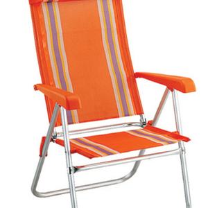 Silla Plegable de Ocio para Exteriores con Reposabrazos y Respaldo, Se Puede Imprimir Publicidad, Sillas Plegables de Playa - Product Image 3