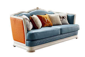 Französisch design luxus leder sofas 6 sitzer wohnzimmer möbel set 1 <span class=keywords><strong>2</strong></span> <span class=keywords><strong>3</strong></span> - Product Image 4