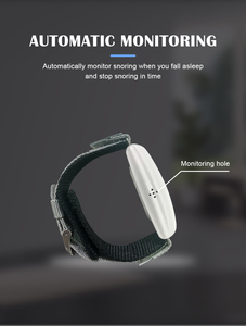 Dispositivo Antirronquidos Eléctrico, Reloj <span class=keywords><strong>de</strong></span> Pulsera con Detección <span class=keywords><strong>de</strong></span> Ronquidos, Máquina <span class=keywords><strong>para</strong></span> Ayudar a Dormir con 6 Niveles <span class=keywords><strong>de</strong></span> Intensidad, Dispositivo <span class=keywords><strong>para</strong></span> Detener los Ronquidos - Product Image 2
