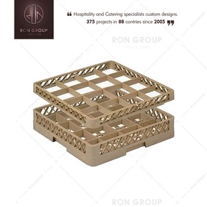 Cubiertos de cocina comercial, cesta para lavavajillas, restaurante, Hotel, taza de vidrio para beber, platos de almacenamiento de plástico, tendedero de exhibición - Product Image 2