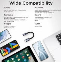 Câble audio USB C vers Aux + adaptateur audio USB C vers 3,5 mm à angle droit, compatible avec Samsung Galaxy S23