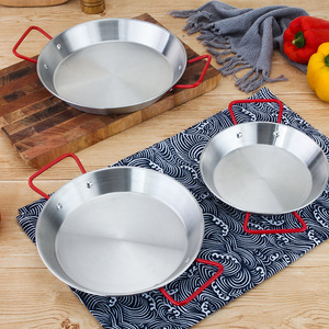Olla para Pescado y Mariscos de Acero Inoxidable 201, Portátil y Fácil de Limpiar, Juego de Sartenes para Paella, Regalo Promocional para Supermercados 2025 - Product Image 4