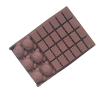 Moule à glaçons en résine 360, échantillon gratuit d'usine, formes d'ours et de blocs en silicone, moules à chocolat en silicone, outils de pâtisserie en silicone