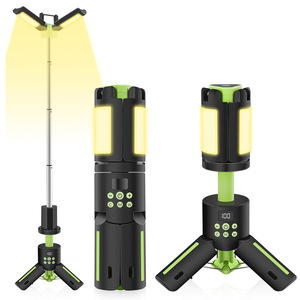 10050mAh <b>Rechargeable</b> LED <b>Camping</b> Lantern 6000LM Super Bright Magnetic Rotatable Telescopic Tent <b>Light</b> - Product Image 2
