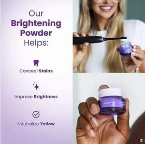 Polvo <span class=keywords><strong>Blanqueador</strong></span> Dental Orgánico con Sabor a Menta, Sin Peróxido, Accesorio Multiusos para Blanqueamiento Dental - Product Image 3